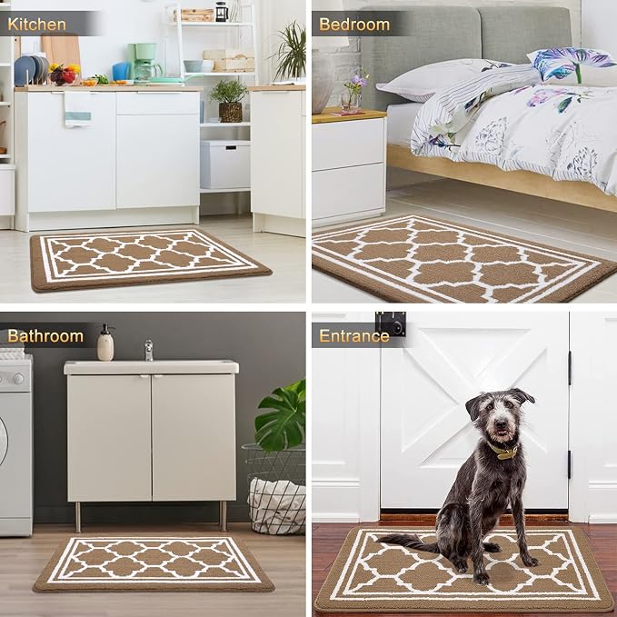 Buganda Indoor Door Mat, Dirt-Resistant and Absorbent Doormat, Low Profile - Image 6