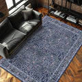 5x7 Washable Area Rugs for Living Room, Stain Resistant Vintage Rugs for Dining by Unknown