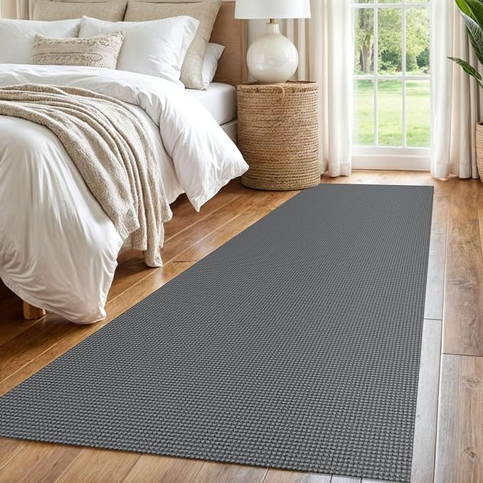 IOHOUZE Washable Runner Rug 2.6x8 Non Slip Rubber Backed Wide Hallway Runner - Image 8