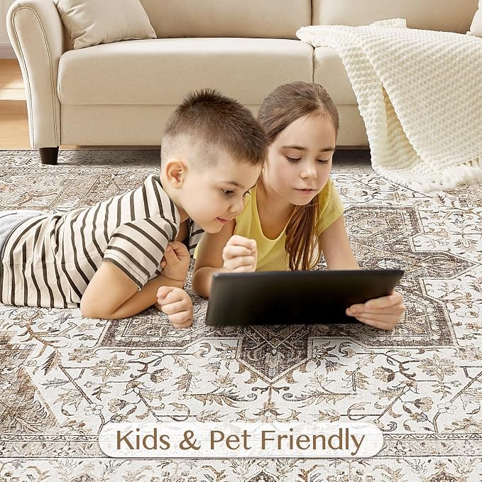 Tortania Area Rug Living Room Rugs - Image 7