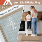 COSY HOMEER Kitchen Rugs Washable Non Slip Kitchen Mats - Image 5