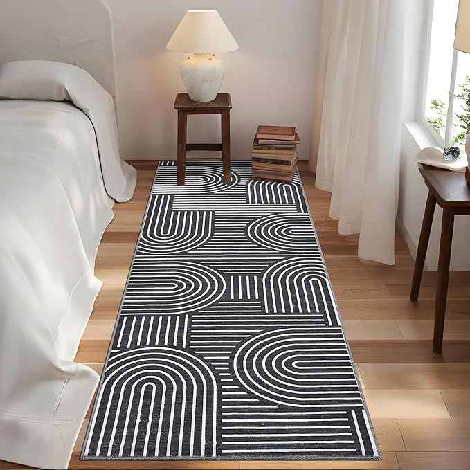 ROYHOME Modern Rug 2.5x10 Runners - Image 2