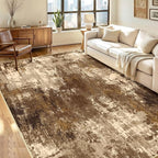 RELEANY Washable Area Rugs 5'x7' Non-Slip Modern Abstract Soft by RELEANY