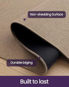 DEXI Hallway Runner Rug 2'8"x10', Non Slip Rubber Backed Runners Carpet - Image 5