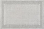 CAMILSON Easy Jute Rug 2x3, Indoor Outdoor Off-White Color Fiber Area Rugs - Image 2