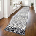 KUTA Boho Hallways Runner Rugs 2x12, Moroccan Washable Kitchen Rug Non-Slip by KUTA