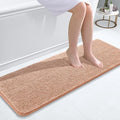 OLANLY Bathroom Runner Rugs 47x17, Extra Soft Absorbent Chenille Bath Rugs by OLANLY