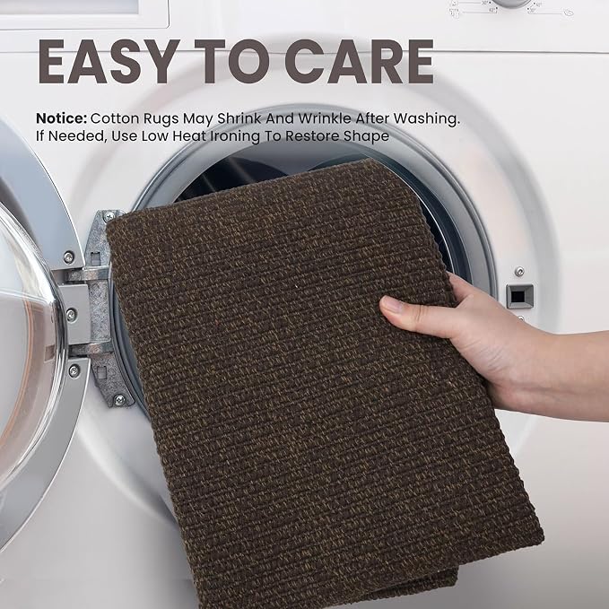 EARTHALL Washable Runner Rug 2x5 Ft Non Slip Runners - Image 3