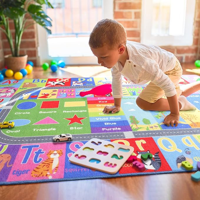 HOMORE Kids Rug, Children Educational Rugs - Image 3