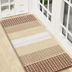 Kitinjoy Indoor Outdoor Door Mat, 47x20 Non-Slip Absorbent Dirt Trapper by Kitinjoy