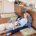 KIMODE Anti Fatigue Kitchen Mats, Farmhouse Kitchen Rugs Sets of 2, Non Slip - Image 7