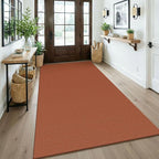 KOZYFLY Washable 4x6 Entry Woven Area Rug, Braided Throw Rugs by KOZYFLY