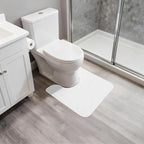Bosap Toilet Rugs U Shaped Bathroom Rug, Machine Washable Non Slip Quick Dry - Image 6