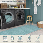 Lahome Moroccan Entry Rugs for Inside House 2x3 Non-Slip Washable Front Indoor - Image 2