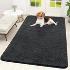 OLANLY Dog Door Mat for Muddy Paws 70x46, Absorbs Moisture and Dirt, Absorbent by OLANLY