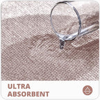 Bosap Bath Mat, Ultra Thin Bathroom Runner Rugs, Large Bath Mats - Image 3
