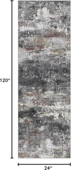 BEIMO Runner Rug for Hallway Kitchen 2x10 Machine Washable Runners Rug for - Image 2