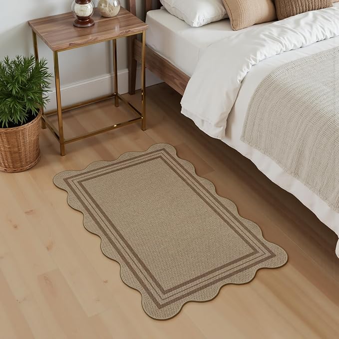 Easy Jute Outdoor Mats for Front Door, 2x3 Small Washable Kitchen Rugs - Image 8