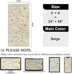 DUKINO 2x4 Rug for Hallway, Washable Kitchen Runner Rug - Image 2