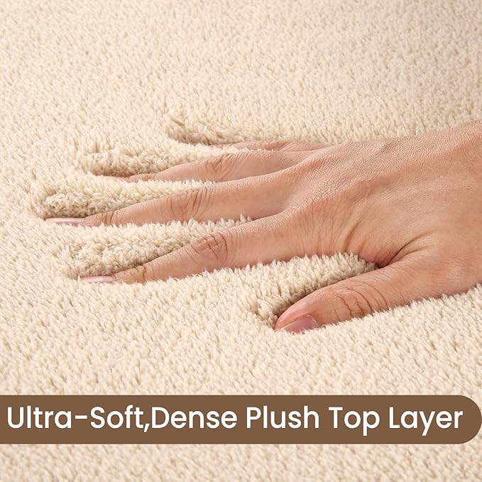 Sour Lemon 4x6 Area Rugs for Living Room, Soft Area Rug Fluffy Rugs for - Image 2