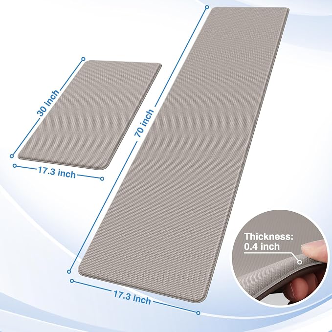 StepRite Kitchen Mats, Cushioned Anti Fatigue Kitchen Mats - Image 2