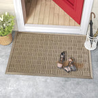 Mibao Front Door Mat Indoor Outdoor Entrance, Dirt Trapping Waterproof - Image 7