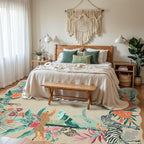 Rugxara Area Rugs 5x7 for Living Room Bedroom, Animal Washable Rug, - Image 3