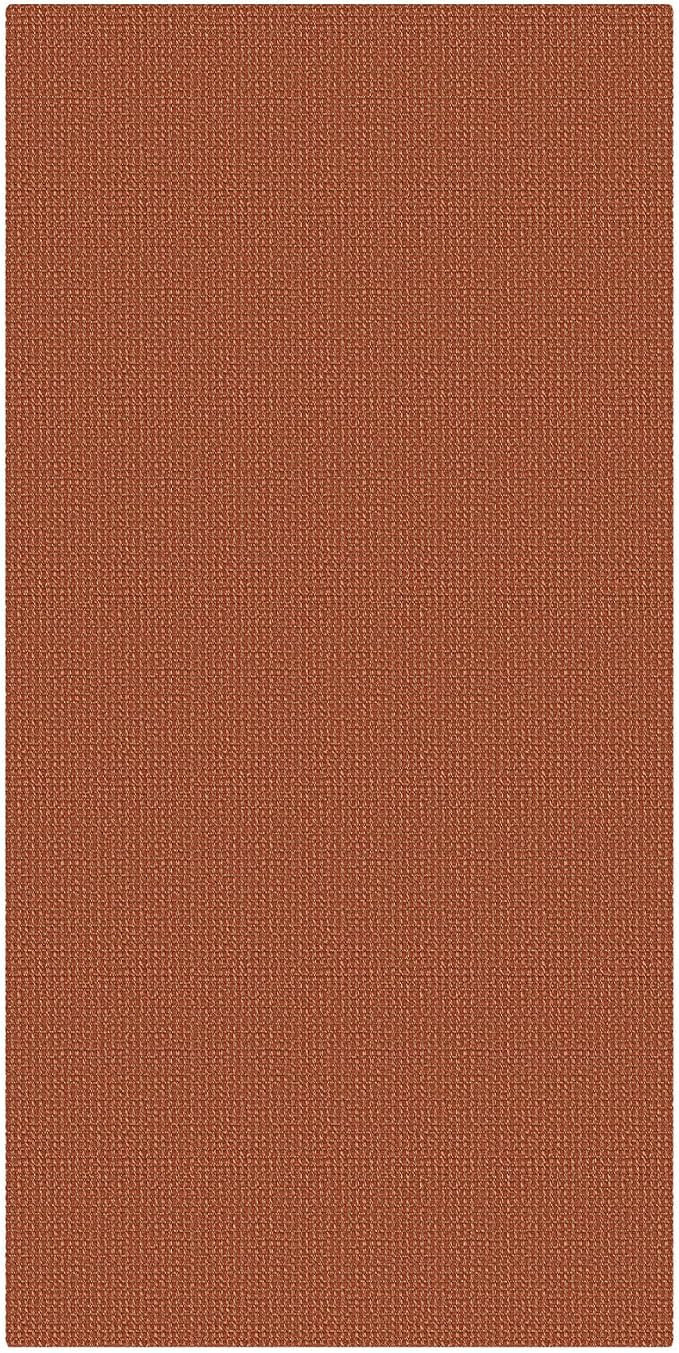 KOZYFLY Orange 3x6 Washable Runner Rug, Non Slip Wide Runners - Image 9