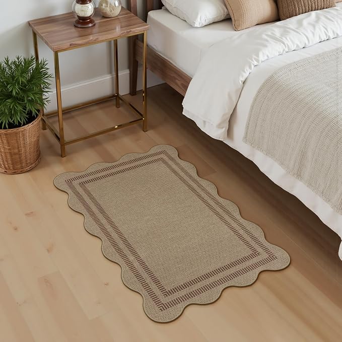 Easy Jute Outdoor Mats for Front Door, 2x3 Small Washable Kitchen Rugs - Image 8