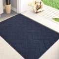 PURRUGS Dirt Trapping Door Mat 24" x 35.5", Non-Slip Machine Washable Entry Rug by PURRUGS