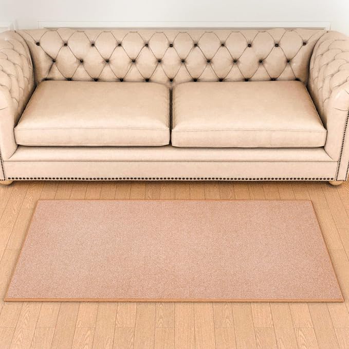 Area Rug with Non Slip Rubber Backing, Washable Soft Floor Carpet - Image 6