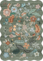 Washable 2'6x12 Hallway Runner Rug: Soft Entryway Kitchen Floral Runners Non - Image 9