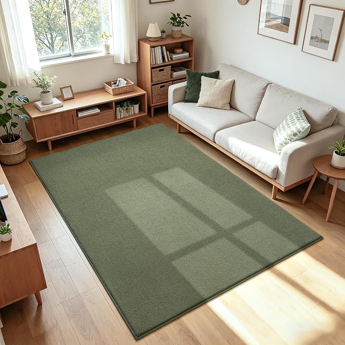 ISEAU 3x5 Rug for Bedroom, Soft Memory Foam Carpet by ISEAU