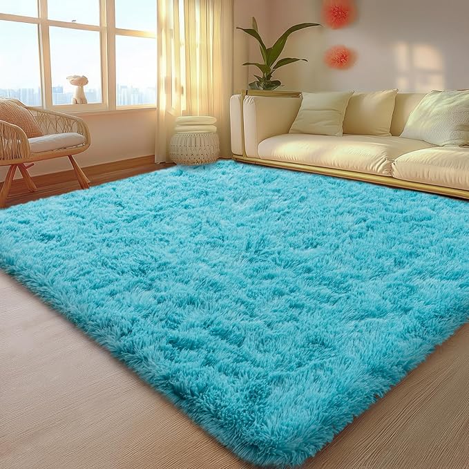 Mugorn 5x7 Rugs for Living Room, Large Fluffy Area Rugs for Bedroom, Soft by MUGORN