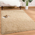 Andecor Soft Fluffy Bedroom Rugs, 3 x 5 Feet Indoor Shaggy Plush Area Rug by Andecor