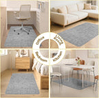 BesWin Large Office Chair Mat for Hardwood Floor, Heavy Duty PVC Floor - Image 8