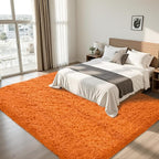 8x10 Area Rug for Living Room:Ultra Soft Fluffy Shag Brown Rugs, Large Fuzzy - Image 2