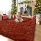 Amdrebio Terracotta Rust Area Rugs - Image 8