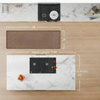 YDKGL 2x6 ft Kitchen Runner Rugs Mat Non Slip Woven Runners - Image 2