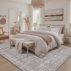 DCX Gray 8x10 Rug, Kid & Pet Friendly - Image 3