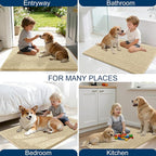 OLANLY Dog Door Mat for Muddy Paws 59x20, Ultra Absorbent Chenille Mud Doormat - Image 8