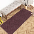 PURRUGS Dirt Trapping Door Mat 24" x 59", Non-Slip Machine Washable Entry Rug by PURRUGS