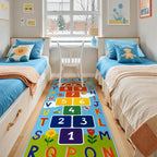 STARUIA Washable Hopscotch Kids Rug - Image 9