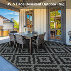Outdoor Patio Plastic Straw Rug - Image 6
