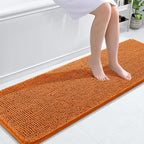 OLANLY Bathroom Runner Rugs 59x20, Extra Soft Absorbent Chenille Bath Rugs by OLANLY