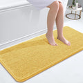OLANLY Bathroom Runner Rugs 47x20, Extra Soft Absorbent Chenille Bath Rugs by OLANLY