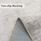 Washable 2x4 Entryway Area Rugs: Abstract Water Resistant Kitchen Sink Rug - Image 3