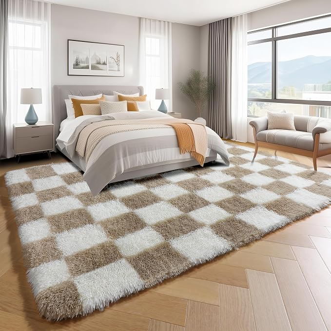KICMOR Rugs for Living Room 7x10 Area Rug, Soft Plush Rug for Kids Boys Girls - Image 3