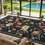 Extra Large 10x14 Area Rug for Living Room, Washable Rugs for Dining Room - Image 3