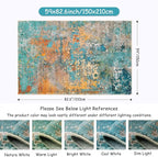 Lahome Modern Abstract Area Rugs 5x7, Large Washable Rugs - Image 2